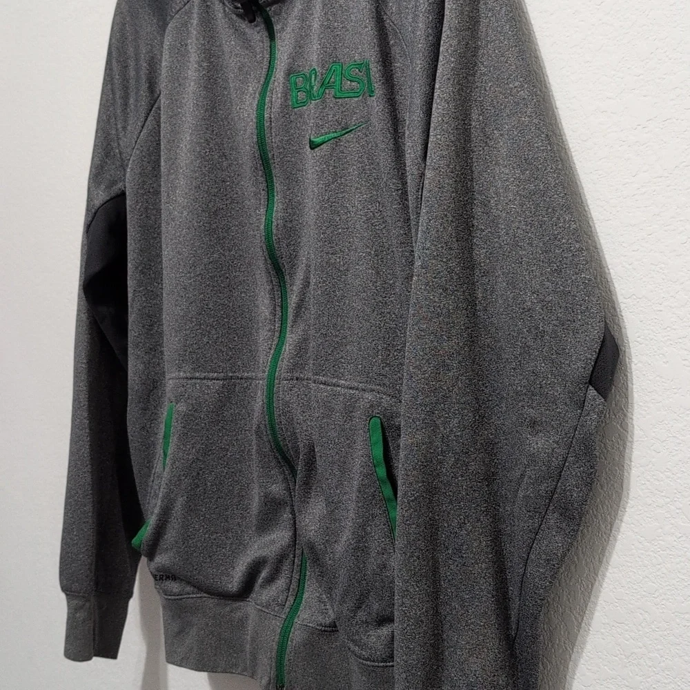 Nike Therma-Fit Brasil Zip Up Hoodie Jacket Mens Sze Large Soccer Futbol Warm Up